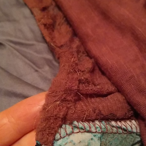 BKE Boutique dolman sleeve wrap top XS - Picture 14 of 16